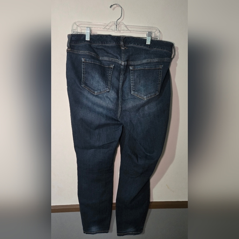 Torrid Premium High Rise Curvy Skinny Women's Denim Blue Jeans - Picture 2 of 8